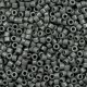 Miyuki delica Beads 11/0 - Duracoat opaque dyed charcoal grey DB-2368